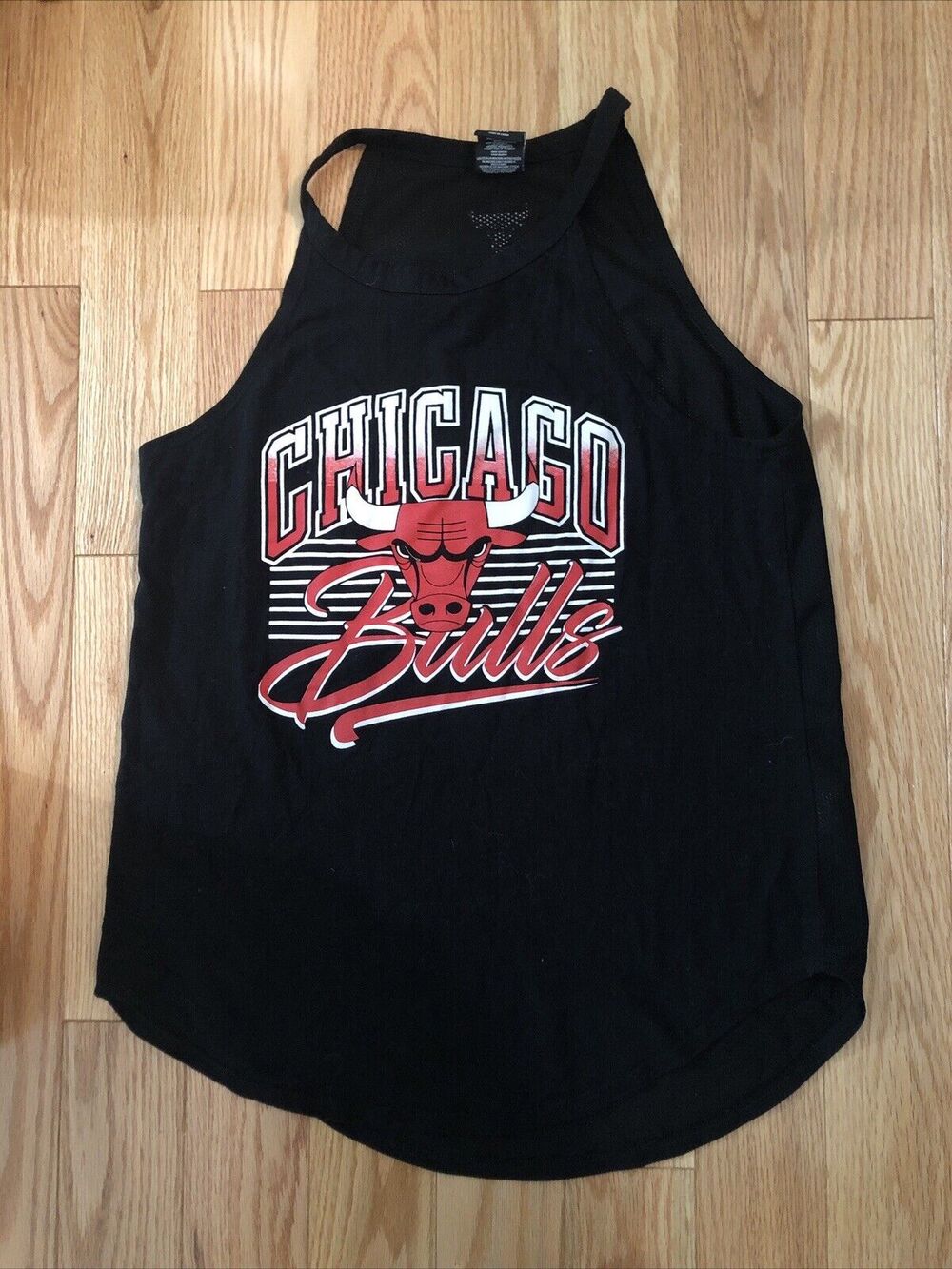 Vintage NBA Chicago Bulls Womens Tank Top with mesh back‎ Large NWOT